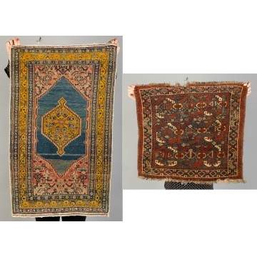 2 Antique Persian Mats